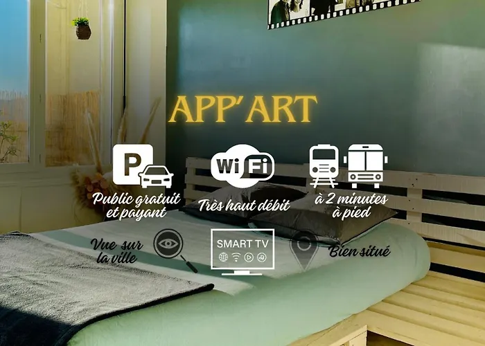 Appart Proche Gare Tgv Angouleme Deco Theme Bande Dessinee